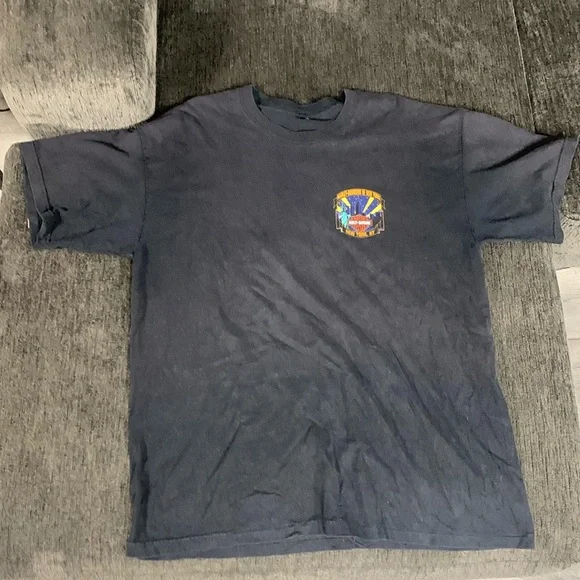 Vintage Harley-Davidson 2005 Twin Towers New York City T-Shirt Size 2X